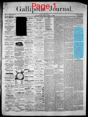 Page thumbnail for Gallipolis Journal
