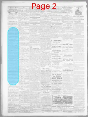 Page thumbnail for The Highland Weekly News