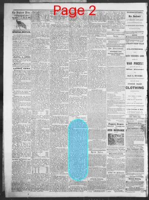 Page thumbnail for The Highland Weekly News