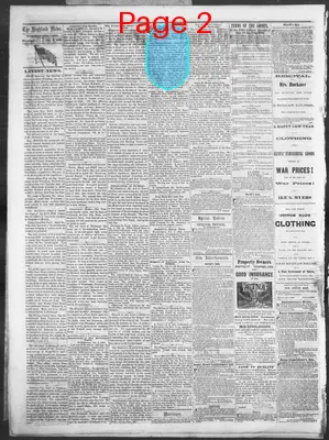 Page thumbnail for The Highland Weekly News