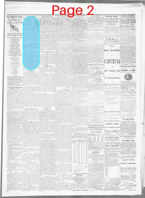 Page thumbnail for The Highland Weekly News