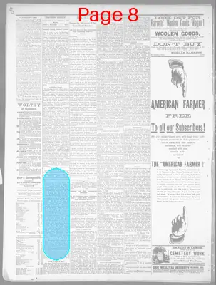 Page thumbnail for The Highland Weekly News