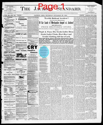 Page thumbnail for The Jackson Standard