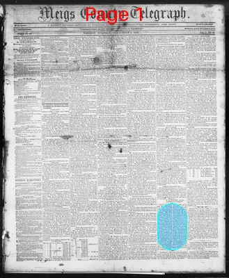Page thumbnail for Meigs County Telegraph