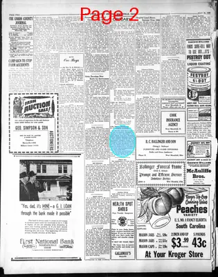 Page thumbnail for The Union County Journal