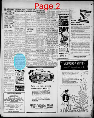 Page thumbnail for The Union County Journal