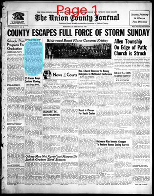 Page thumbnail for The Union County Journal