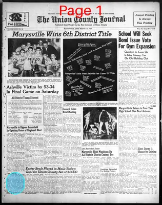 Page thumbnail for The Union County Journal