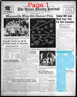 Page thumbnail for The Union County Journal