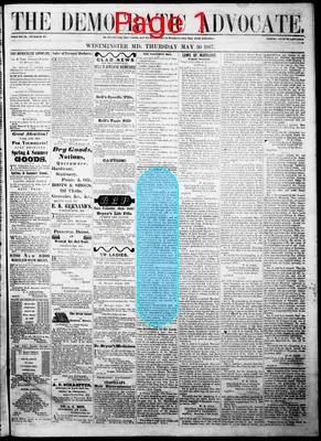 Page thumbnail for The Democratic Advocate
