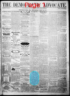 Page thumbnail for The Democratic Advocate
