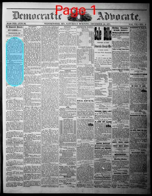 Page thumbnail for The Democratic Advocate
