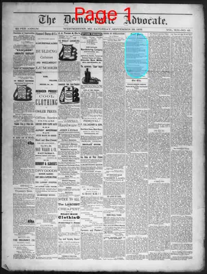 Page thumbnail for The Democratic Advocate