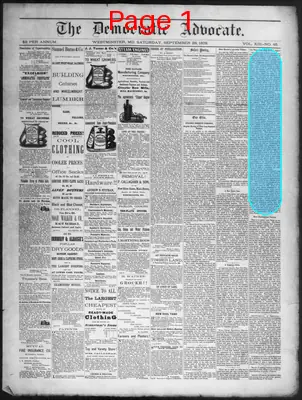 Page thumbnail for The Democratic Advocate