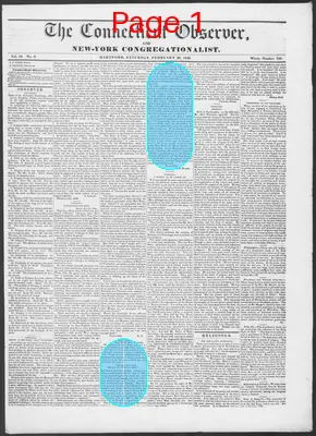 Page thumbnail for The Connecticut Observer, And New York Congregationalist