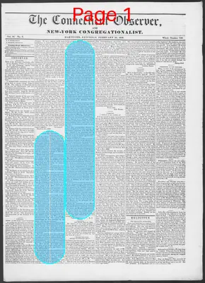 Page thumbnail for The Connecticut Observer, And New York Congregationalist