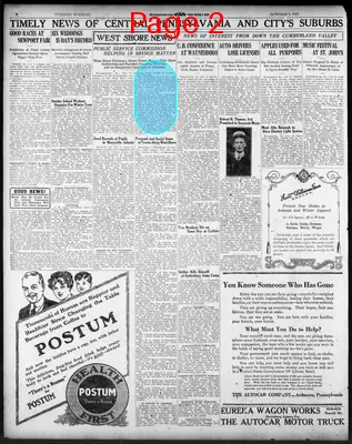 Page thumbnail for Harrisburg Telegraph