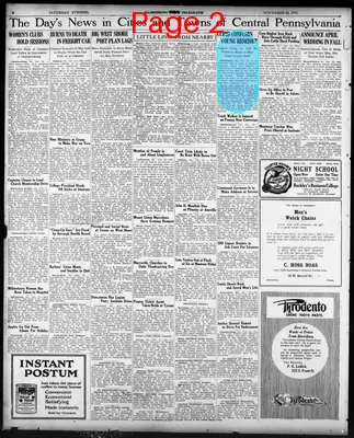 Page thumbnail for Harrisburg Telegraph