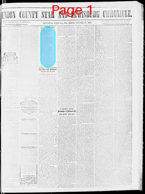 Page thumbnail for Union County Star And Lewisburg Chronicle
