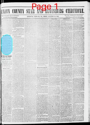 Page thumbnail for Union County Star And Lewisburg Chronicle