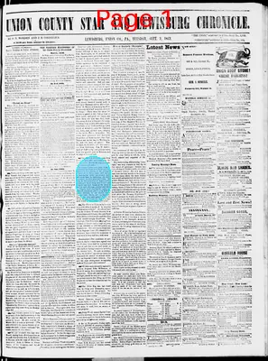 Page thumbnail for Union County Star And Lewisburg Chronicle