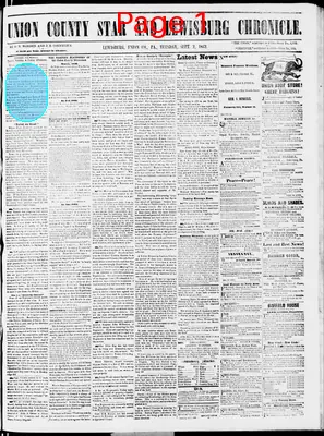 Page thumbnail for Union County Star And Lewisburg Chronicle
