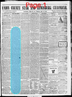 Page thumbnail for Union County Star And Lewisburg Chronicle