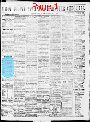 Page thumbnail for Union County Star And Lewisburg Chronicle
