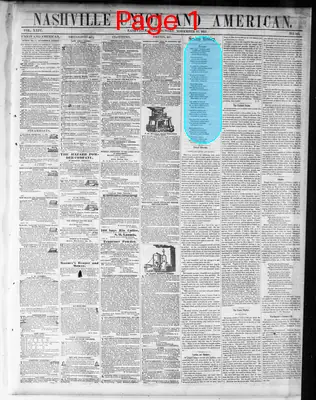 Page thumbnail for Nashville Union And American
