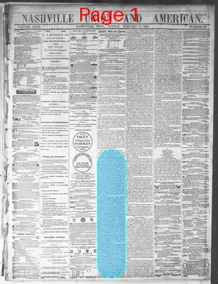 Page thumbnail for Nashville Union And American