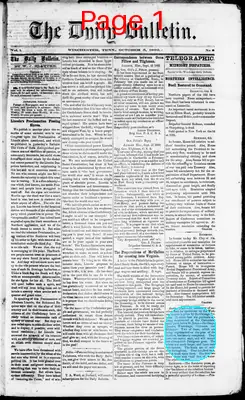 Page thumbnail for The Daily Bulletin