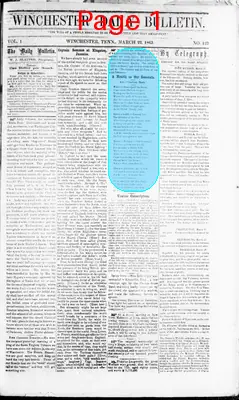 Page thumbnail for Winchester Daily Bulletin