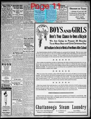 Page thumbnail for The Chattanooga News