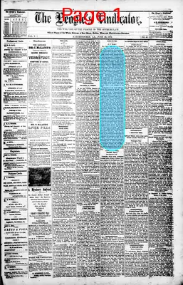 Page thumbnail for The People's Vindicator