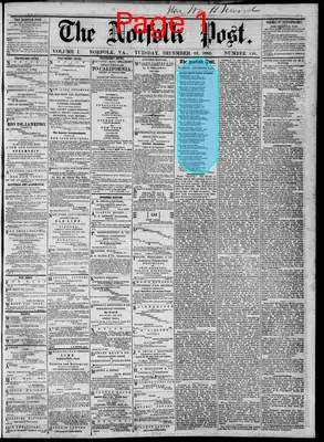 Page thumbnail for The Norfolk Post