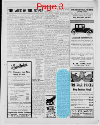 Page thumbnail for Ladysmith News Budget