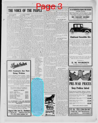 Page thumbnail for Ladysmith News Budget
