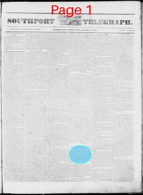 Page thumbnail for Southport Telegraph