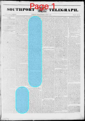 Page thumbnail for Southport Telegraph