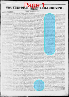 Page thumbnail for Southport Telegraph