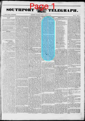 Page thumbnail for Southport Telegraph