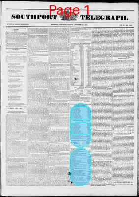 Page thumbnail for Southport Telegraph