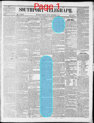 Page thumbnail for Southport Telegraph