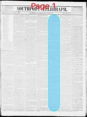 Page thumbnail for Southport Telegraph