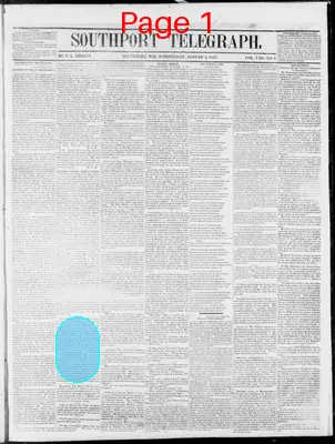 Page thumbnail for Southport Telegraph