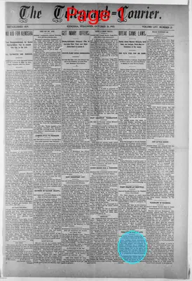 Page thumbnail for The Telegraph Courier