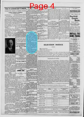 Page thumbnail for The Washburn Times