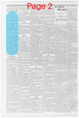 Page thumbnail for Vilas County News