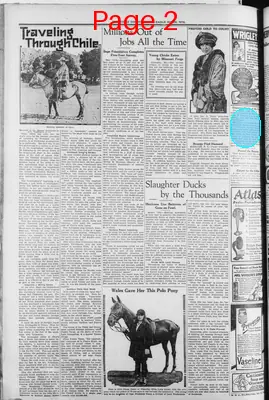 Page thumbnail for Vilas County News