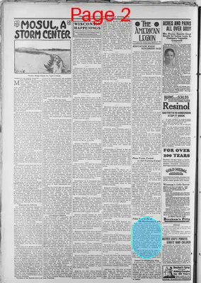 Page thumbnail for Vilas County News